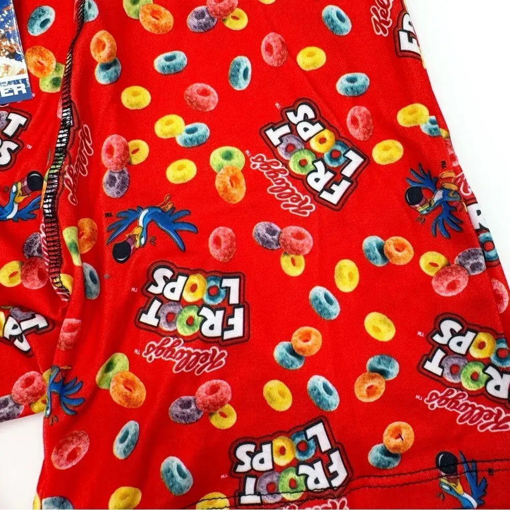 Froot Loops Cereal Crazy Boxer Briefs Mens Medium Underwear Novelty Gift Toucan
